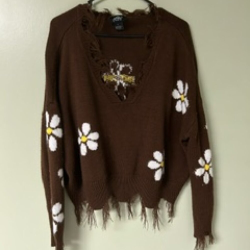 Floral Sweater